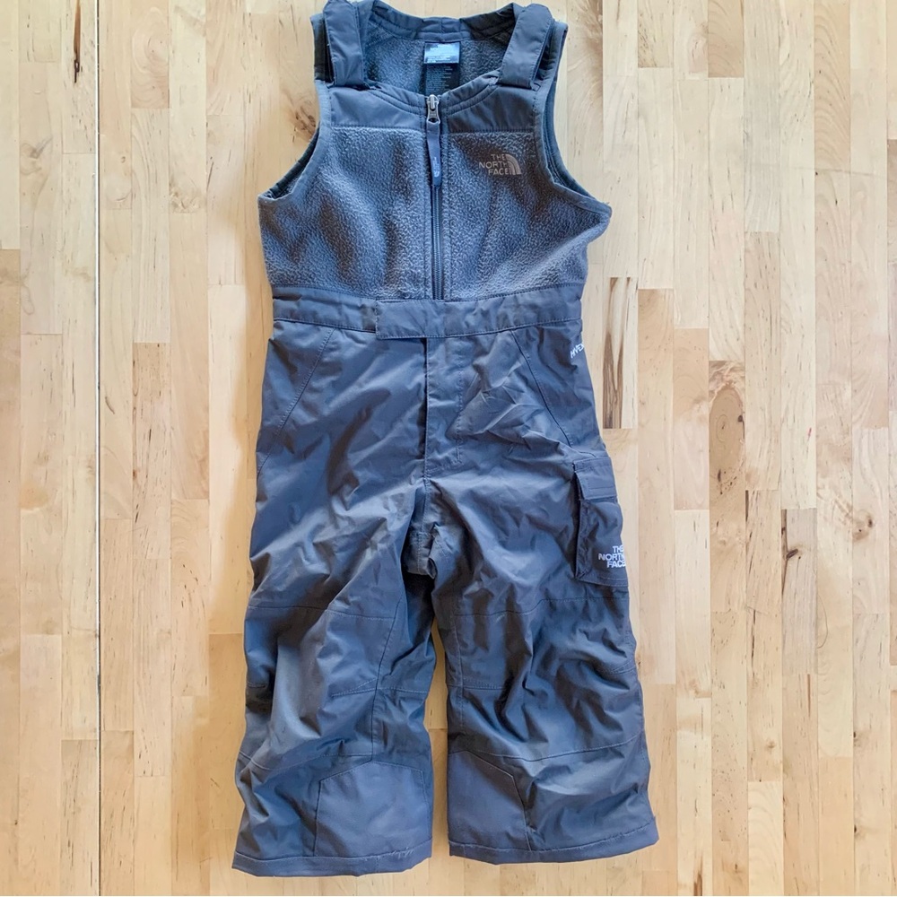 The North Face Kids' Freedom Insulated Bib Pants Snowpants - 2T - Grey